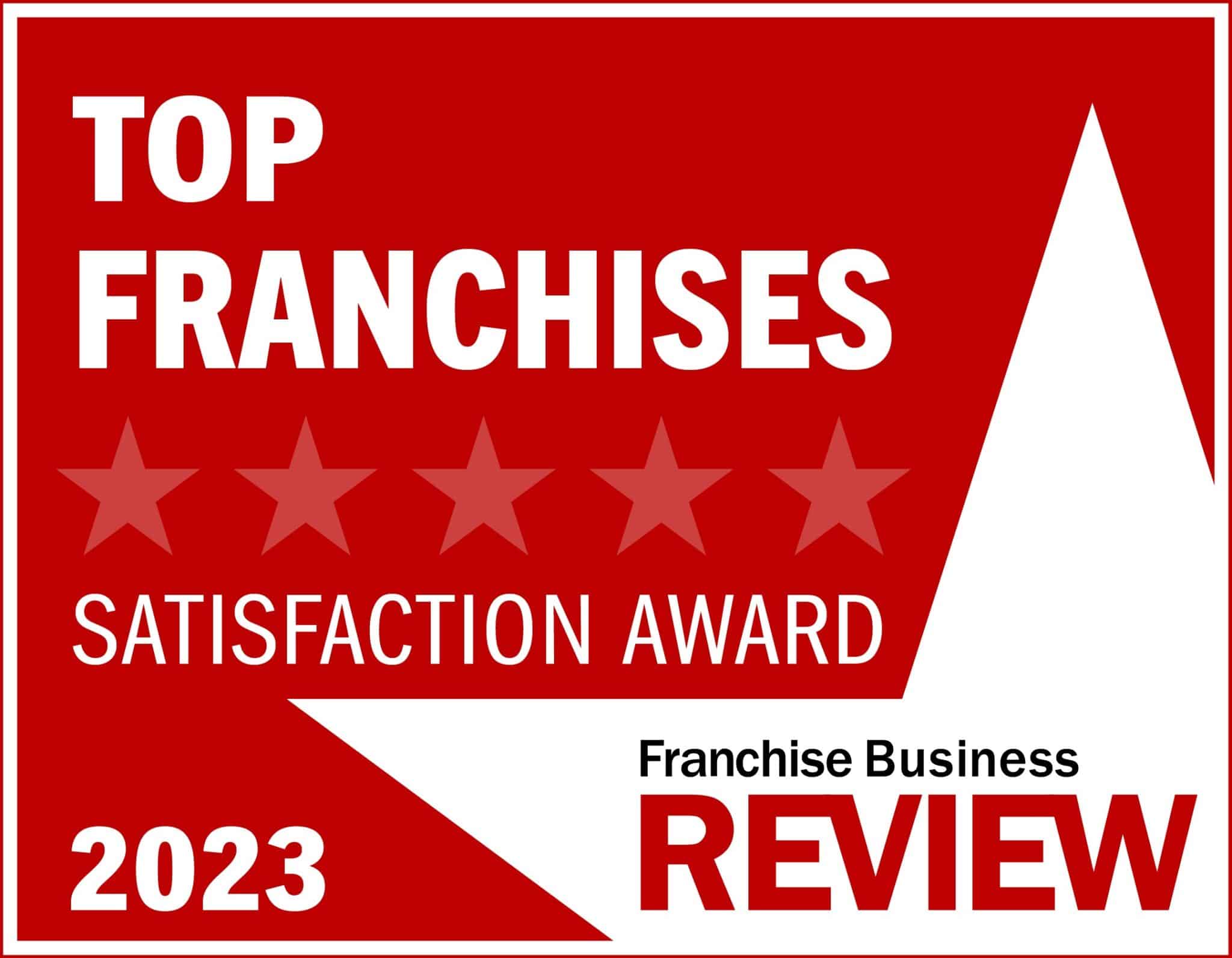 Top Restaurant Franchise Satisfaction Award